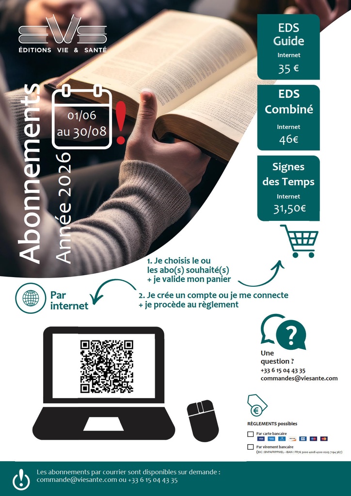 ABONNEMENT EDS GUIDE 2026